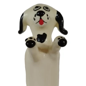 CONDOMERIE - PRESERVATIVI NOVITÃ DIPINTI A MANO HAPPY WHITE DOG XL